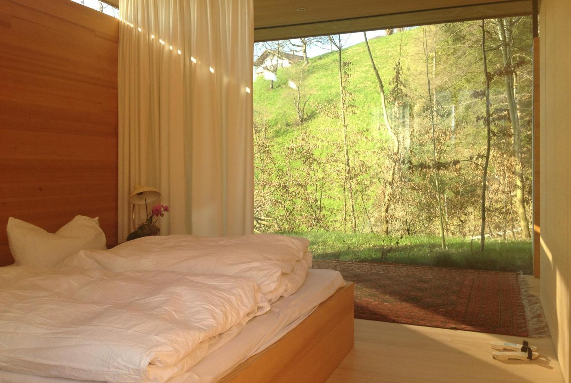 Ferienwohnung Haus am Felsen, Ferien in Vorarlberger Architektur Bregenz Exterior foto